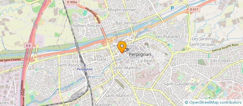 localisation de l'entreprise TRISTANO à PERPIGNAN