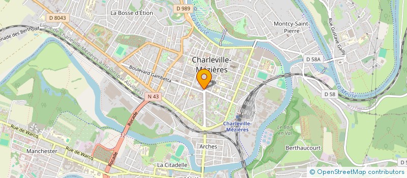 localisation de l'entreprise TRISTANT INGENIERIE à CHARLEVILLE-MEZIERES