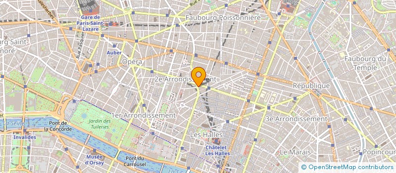 localisation de l'entreprise TRISTAR à PARIS