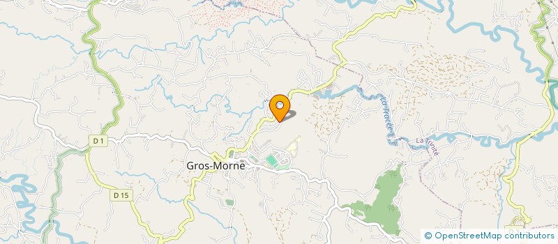 localisation de l'entreprise TRISTOU 972  GROS-MORNE