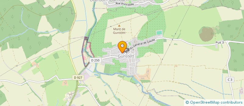 localisation de l'entreprise TRITMART  GUNSTETT