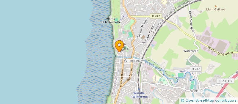 localisation de l'entreprise TRITON  WIMEREUX