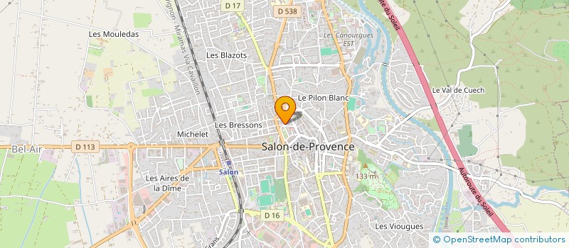 localisation de l'entreprise TRITON à SALON-DE-PROVENCE