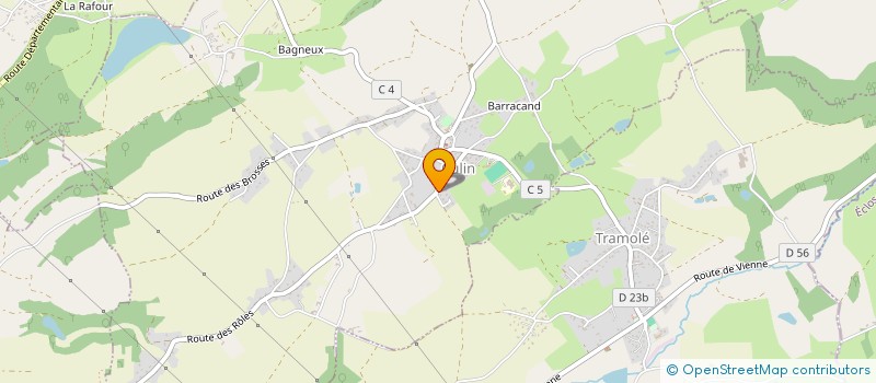 localisation de l'entreprise TRITON ALPESTRE  CULIN