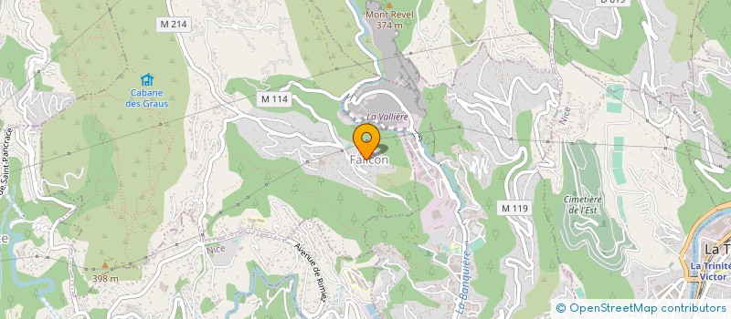 localisation de l'entreprise TRITON AUDIOVISUEL à FALICON