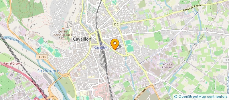 localisation de l'entreprise TRITON CLUB CAVAILLONNAIS  CAVAILLON