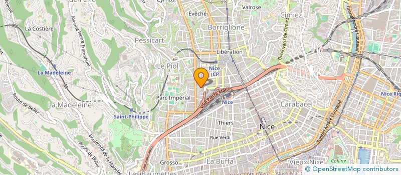 localisation de l'entreprise TRITRACHEL à NICE