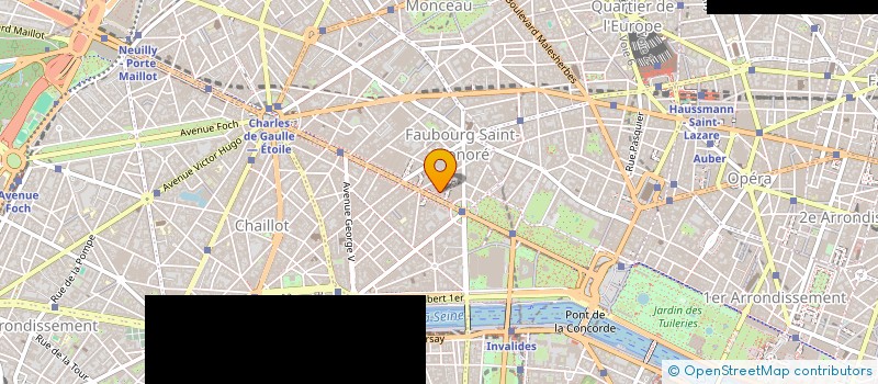 localisation de l'entreprise TRITRADE à PARIS