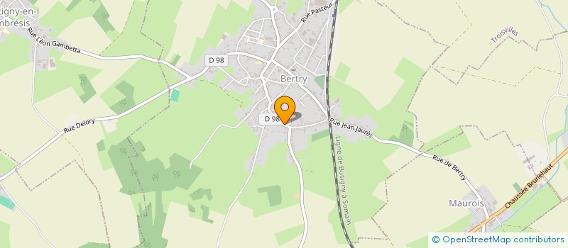 localisation de l'entreprise TRITUBE à BERTRY