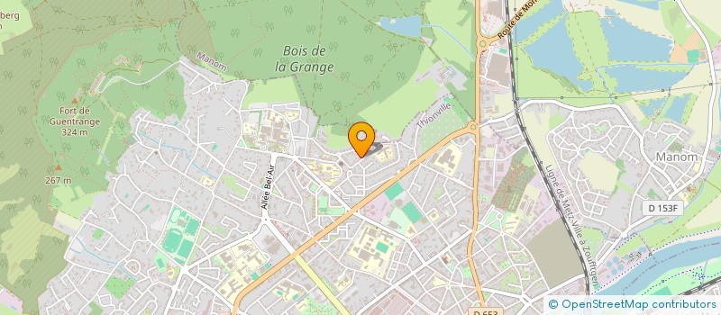 localisation de l'entreprise TRITZ & PARTNERS  THIONVILLE