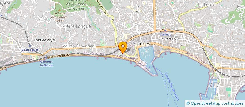 localisation de l'entreprise TRIUMPH WEB ASSURANCES  CANNES