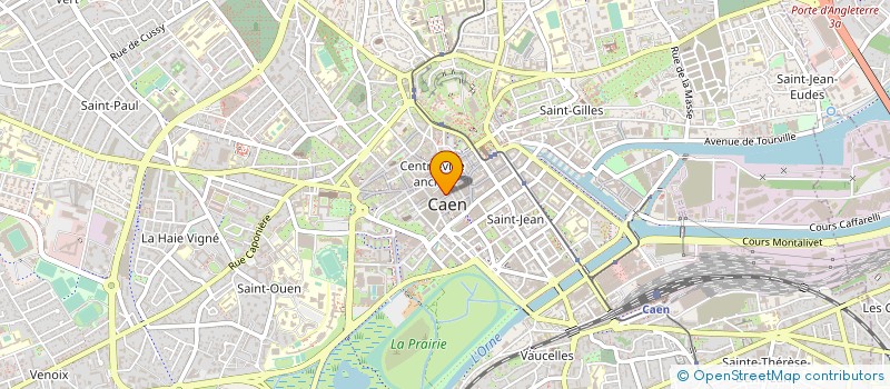 localisation de l'entreprise TRIUMVIRAT FINANCES à CAEN
