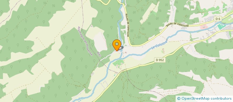 localisation de l'entreprise TRIUNFO  RIEZ