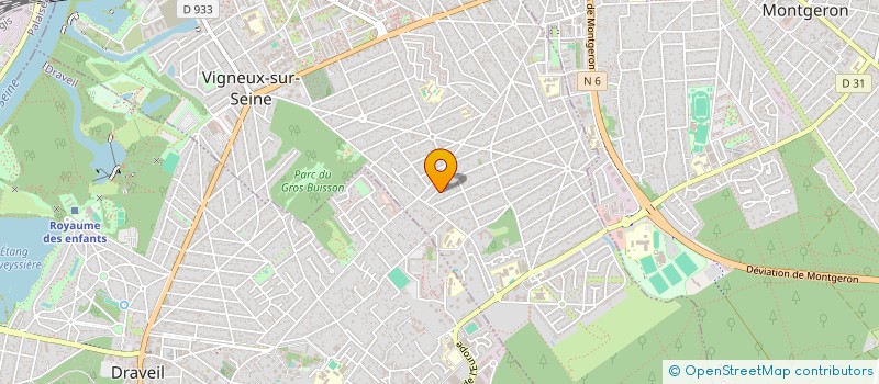 localisation de l'entreprise TRIV à VIGNEUX-SUR-SEINE