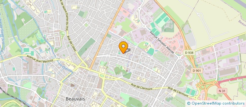 localisation de l'entreprise TRIVAL IN FORM SERVICES PLUS à BEAUVAIS