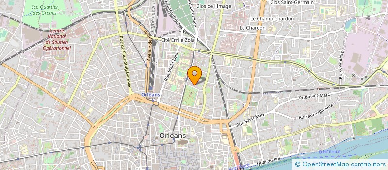 localisation de l'entreprise TRIVALEU JOSIO à ORLEANS