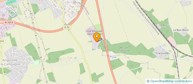 localisation de l'entreprise TRIVALO 27  GUICHAINVILLE