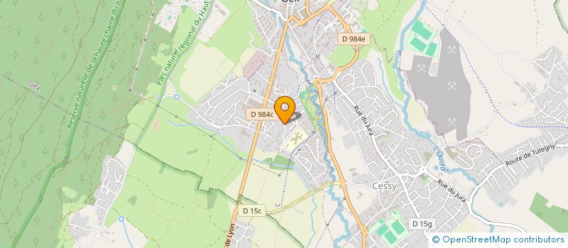 localisation de l'entreprise TRIVALOC  GEX