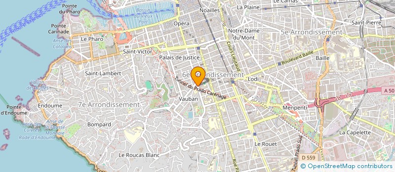 localisation de l'entreprise TRIVELA PUBLISHING à MARSEILLE