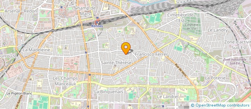 localisation de l'entreprise TRIVERN  RENNES