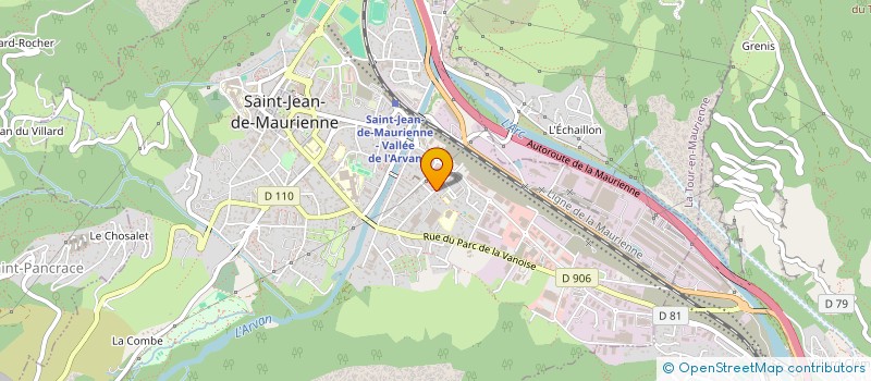 localisation de l'entreprise TRIVERO à SAINT-JEAN-DE-MAURIENNE