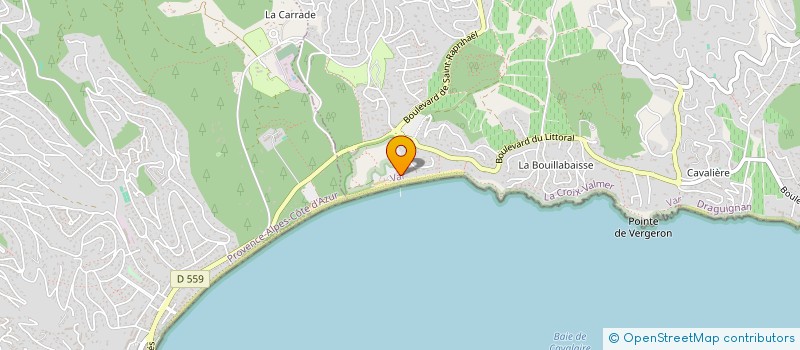 localisation de l'entreprise TRIVERSNACK  LA CROIX-VALMER