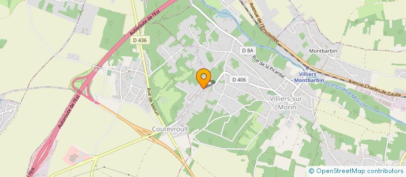 localisation de l'entreprise TRIVERT  VILLIERS-SUR-MORIN