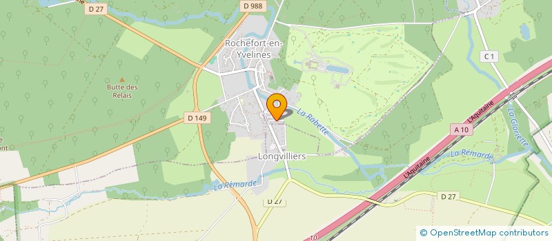 localisation de l'entreprise TRIVIATECH  ROCHEFORT-EN-YVELINES