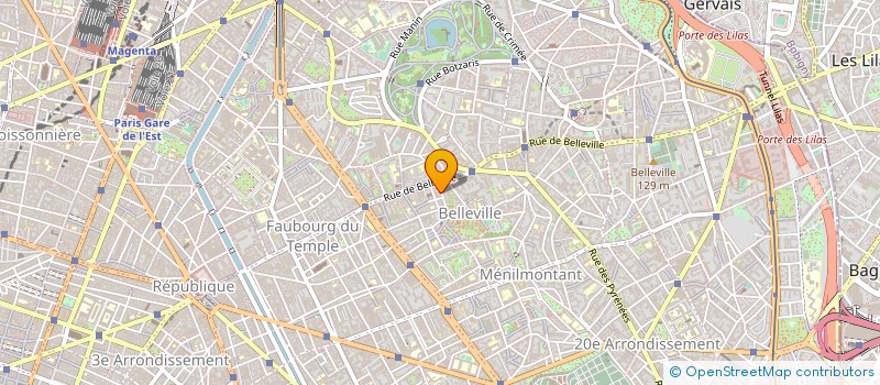 localisation de l'entreprise TRIVLAJNE  PARIS