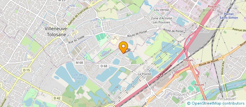 localisation de l'entreprise TRIVOLI  TOULOUSE