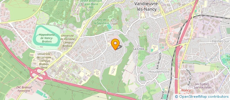 localisation de l'entreprise TRIX TERRA  VANDUVRE-LES-NANCY