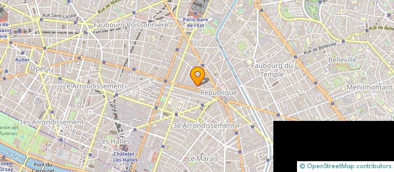 localisation de l'entreprise TRIXPIX INTERNATIONAL à PARIS