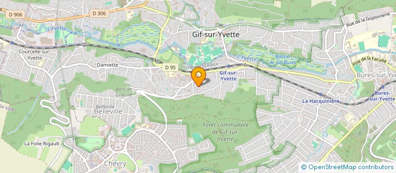 localisation de l'entreprise TRIZ CONSEIL à GIF-SUR-YVETTE