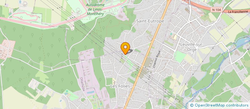 localisation de l'entreprise TRJ à SAINT-GERMAIN-LES-ARPAJON