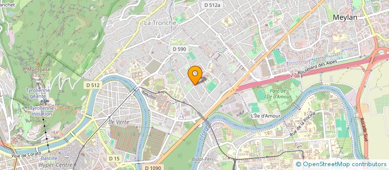 localisation de l'entreprise TRJ CAPITAL  LA TRONCHE