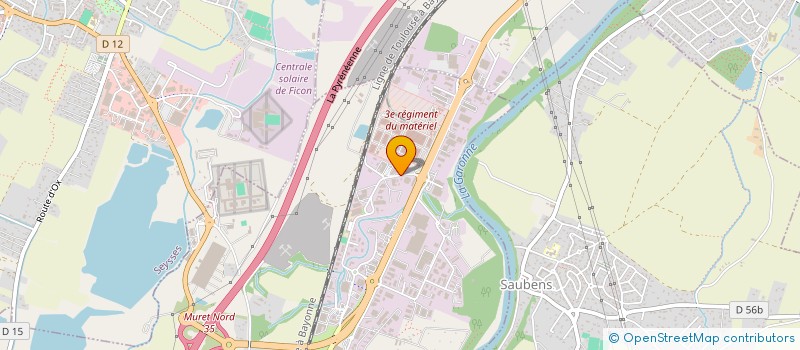 localisation de l'entreprise TRLV  MURET