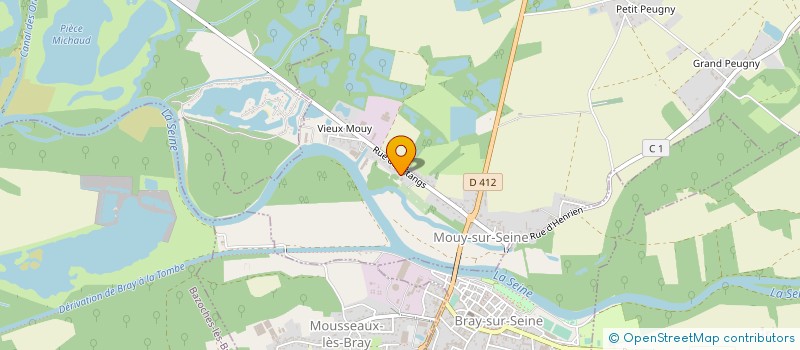 localisation de l'entreprise TRM CARRASCO à MOUY-SUR-SEINE