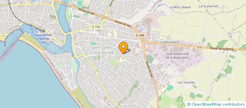 localisation de l'entreprise TRM CONSEILS à SAINT-GILLES-CROIX-DE-VIE