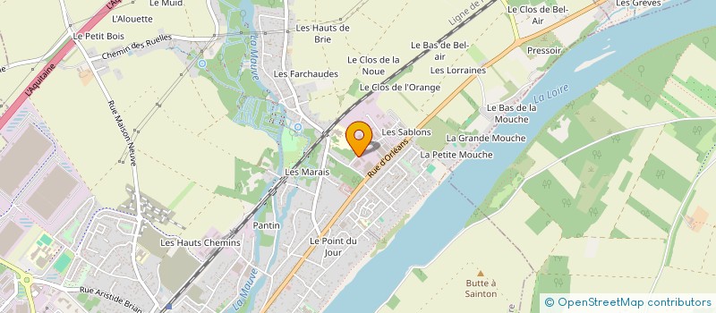 localisation de l'entreprise TRM ESPACES VERTS à MEUNG-SUR-LOIRE