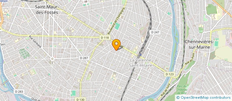 localisation de l'entreprise TRM RENOVATION  SAINT-MAUR-DES-FOSSES