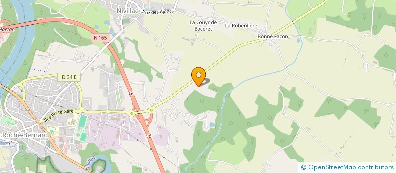 localisation de l'entreprise TRO BREIZH IMMO  NIVILLAC