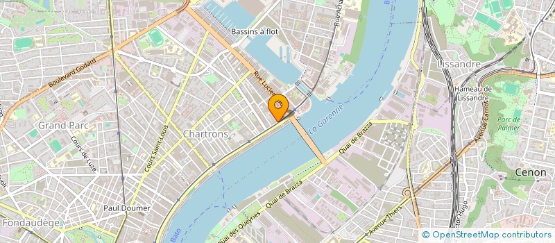 localisation de l'entreprise TRO NAOD  BORDEAUX