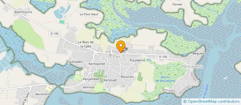 localisation de l'entreprise TRO-PARK SPORT POUR TOUS  LE TOUR-DU-PARC