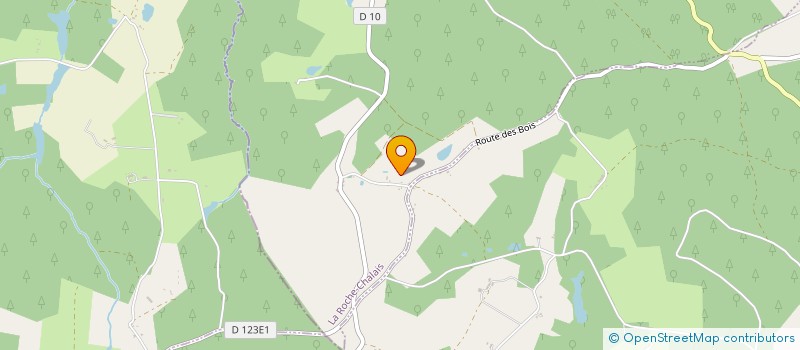 localisation de l'entreprise TROADEC & CO  LA ROCHE CHALAIS