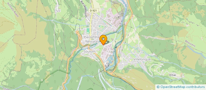 localisation de l'entreprise TROBAIRIZ  SOULOM