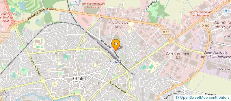 localisation de l'entreprise TROC A FAIRE à CHOLET