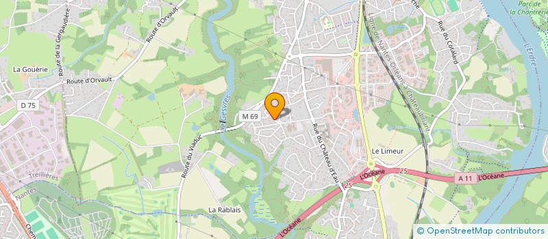 localisation de l'entreprise TROC AU SEL CHAPELAIN  LA CHAPELLE-SUR-ERDRE