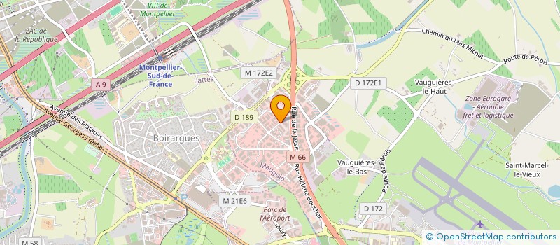 localisation de l'entreprise TROC AUTO 34 à MAUGUIO