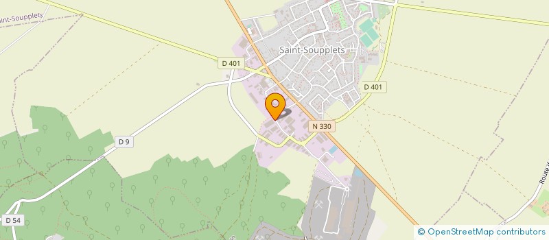 localisation de l'entreprise TROC'AUTOS à SAINT-SOUPPLETS