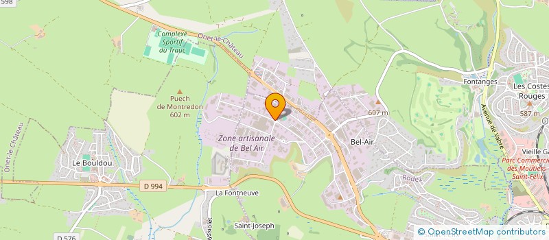 localisation de l'entreprise TROC AVEYRON à RODEZ